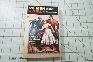 26 MEN AND A GIRL BY MAXIM GORKY 1957  VINTAGE AVON BKS CLASSIC GGA COVER - Picture 1 of 3