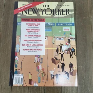 The New Yorker Magazine 2002 OCTOBER 14 & 21 - INTERNATIONAL ARRIVALS Issue - Picture 1 of 5