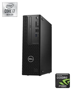 Dell Precision 3440 SFF i7-10700 16GB 512GB SSD 1TB HDD Quadro P1000 Win 11 Pro - Picture 1 of 4