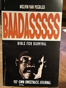 Melvin Van Peebles Baadasssss Bible For Survival Yo’ Own Sweetback Journal - Picture 1 of 7