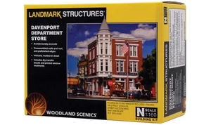Woodland Scenics N 5214 Davenport Kaufhaus Bausatz Landmark - Bild 1 von 4
