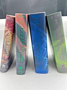 Harry Potter hardcover BOOKS with dust jackets 4 in lot - Picture 1 of 9