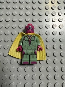 Lego Super Heroes Vision (Dark Azure Spot) Minifigure 76032 - Picture 1 of 3