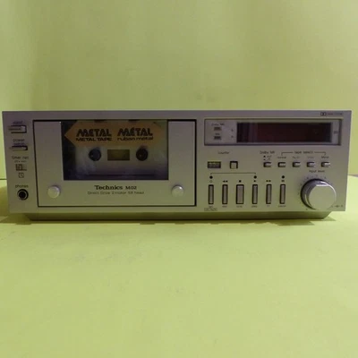 Technics RS M02 Direct Drive Cassette Deck -- Made In Japan Foto 1 de 4