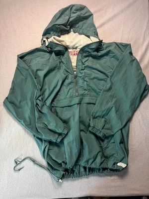 Chaqueta De Colección Pacific Trail Nylon Para Hombre Grande Verde Malla Forrada Ventilada Media Cremallera Años 90’s Foto 1 de 4