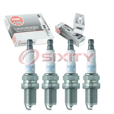 4 bujías NGK V-Power para Saturn SL1 1991-2002 1,9 L L L4 - Kit de motor pd Foto 1 de 4