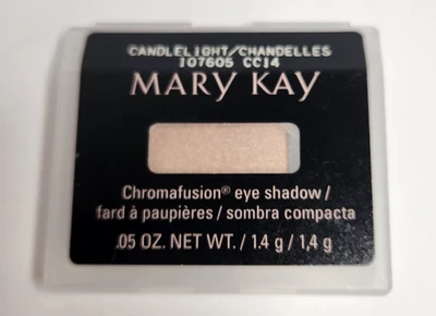 NWOB Mary Kay Chromafusion Eye Shadow "CANDLEIGHT" #107605 Shimmer .05oz NEW - Image 1 of 2