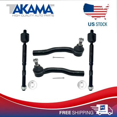 ⭐4 piezas⭐Extremo de varilla de amarre interior + exterior para 08-15 SCION XB, IM, 17-18 COROLLA IM Foto 1 de 4