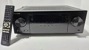 Pioneer VSX-523-K 4K Ultra 5.1 Channel AV Receiver Tested Remote Smokey Bundle - Picture 1 of 12