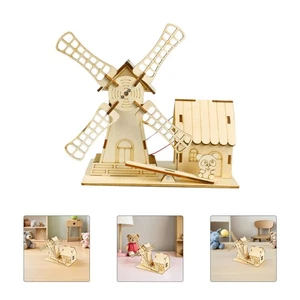 Solar Windmill Toy for Kids Science Experiment Kits DIY Assembly Toys - Picture 1 of 12