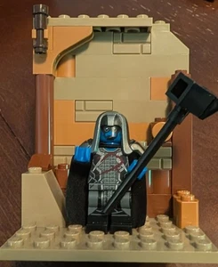 Neuwertiges LEGO Marvel GotG Ronan der Ankläger - blauer Kopf und Hände sh0126 Set 76102 - Bild 1 von 2