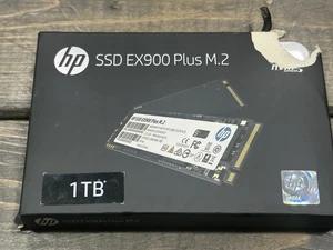 NEW HP EX900 Plus 1TB M.2 SSD - High Performance NVMe SSD - Picture 1 of 2