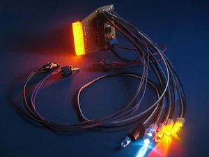 Ghostbusters Movie Prop - Proton Wand Light Board AMBER / ORANGE Farbdisplay - Bild 1 von 4
