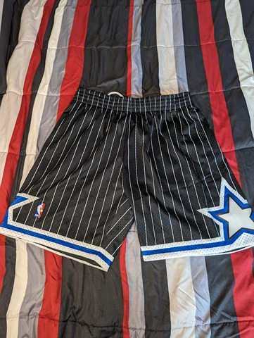 Mitchell & Ness NBA 94-95 Orlando Magic Swingman Alternate Shorts Size XL Penny Cover