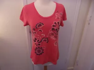 SONOMA TOP-SIZE PM-RED-SHORT SLEEVES - Picture 1 of 5