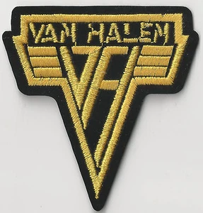 VAN HALEN - LOGO VH - TOPPA IRON ON o CUCITA - Foto 1 di 1