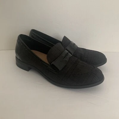 Clarks Collection Trish Rose Mocasines Mujer 7M En Negro Interés Zapatos Sin Cordones Foto 1 de 4