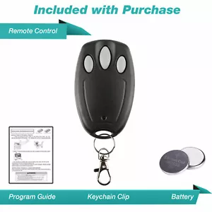 Garage Door Opener Remote Keychain for LiftMaster 971LM 973LM Red Orange Learn - Picture 1 of 5