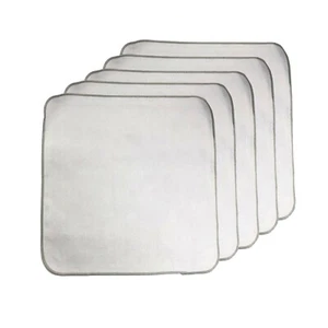 5 PK 10" x 10" Gray Soft Polishing Cloth for Watches Diamonds Jewelry Gemstones - Picture 1 of 2