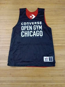 Converse Open Gym Chicago Mesh Jersey Reversible Small - Picture 1 of 5
