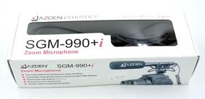 Azden SGM-990+i Zoom Shotgun Microphone NIB - Picture 1 of 4