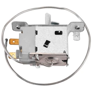WPF22A 2 Pin Kuehlschrank Kuehlung Thermostat mit 30cm Metallschnur P4W95088 - Photo 1/8