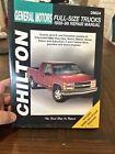 General Motors Chevy Gm Full Size Trucks 1988-98 Chilton Repair Manual 28624