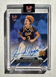 2024-25 Bowman U Now #17A Hannah Hidalgo On-Card Auto Blue /49 - Picture 1 of 2