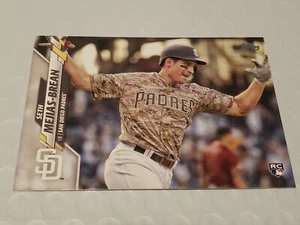 2020 Seth Mejias-Brean RC Rookie Topps Series 2 Base #370  - San Diego Padres - Picture 1 of 2