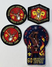 OA Lodge 49 Suanhacky 4 Patches GNYC Council Queens