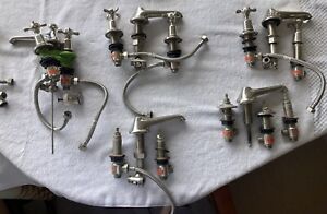 Lot Of Used Waterworks Bathroom Faucets And Valves