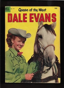 RARE 1953 1st Issue DALE EVANS DELL WESTERN TV COMIC BOOK ORIGINAL HIGHER GRADE - Picture 1 of 16