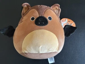 Kelly Toy - Squishmallow - Mario German Shepherd / Bat - 5 In. Plush - Picture 1 of 4