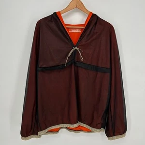 Roberto Cavalli Jacke Herren 2XL Orange Freedom Pullover Athleisure Hoodie - Bild 1 von 7