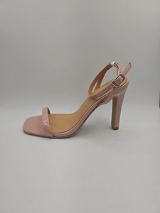 *NUOVO* Scarpe con tacco Lisa Vicky donna taglia 6,5 m Grace V Blush Paten décolleté cinturino - Foto 1 di 5