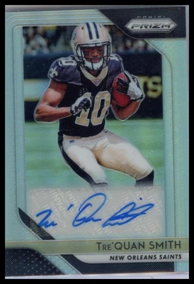 2018 Panini Prizm #RA-TQS Tre'Quan Smith Rookie Autographs Prizm - Image 1 of 2