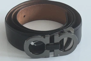 Salvatore Ferragamo Double Gancini GV67 9313 Gürtel Made in Italy Größe 38 - Bild 1 von 16