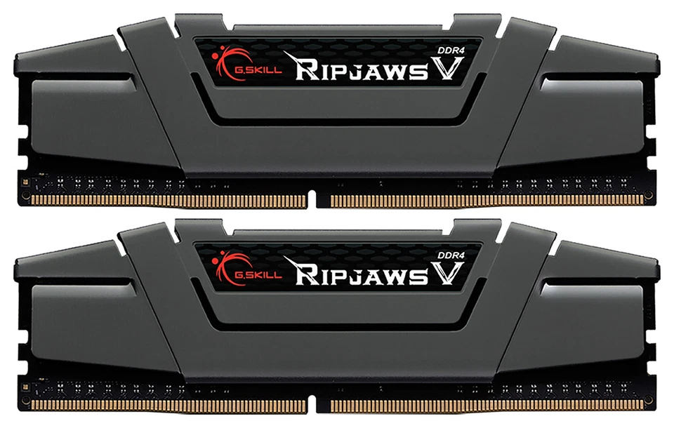 32GB G.Skill DDR4 PC4-25600 3200MHz Ripjaws V CL16 Dual Channel kit 2x16GB 1.35V - Image 1 of 1