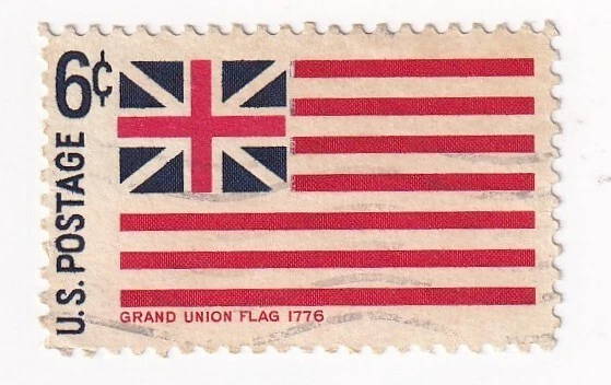 STAMP US SCOTT 1352 "Grand Union Flag" 6 CENT 1968 USED - A - Image 1 of 1