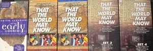 That the World May Know Complete VHS Set 8 Tapes Lessons + Early Church 2 VHS - Picture 1 of 3