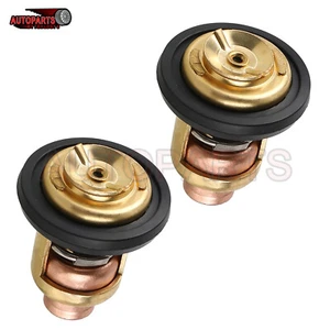 2x Thermostat Kit For Mercury for Mariner 40 to 225 for HP 2 stroke engines - Picture 1 of 12