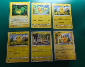 Pikachu Bundle Promo And Multiple Sets (6 Cards) - Foto 1 di 11
