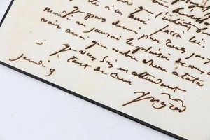 INGRES Lettre autographe signée recommandant son élève Magimel MANUSCRIT 1823 - Picture 1 of 1