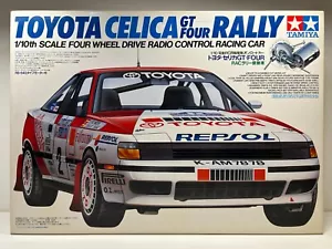 Vintage Tamiya TOYOTA CELICA GT-4 RALLY #58096 TA-01 4WD NIB Free World Shipping - Picture 1 of 9