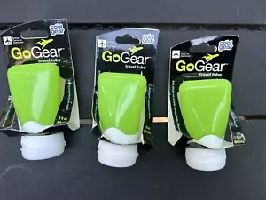 New GOGEAR TRAVEL TUBES Trip, Carry On, Stores Securely, Three Items 2 Ounces ea - Picture 1 of 3