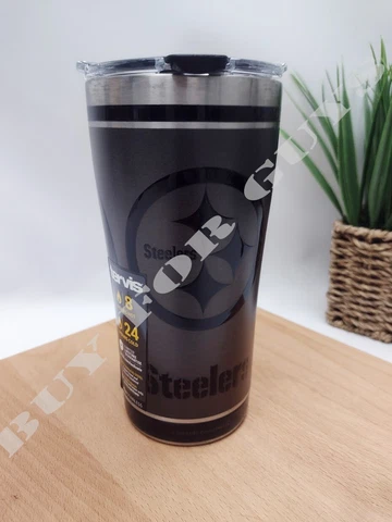 Tervis - 100 year anniversary Stainless Steel tumbler - NFL - Pittsburgh Steeler Cover