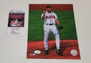 John Smoltz Atlanta Braves HOF  Signed /Autographed 8x10 Color Photo JSA AU23441 - Picture 1 of 2
