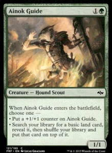 Ainok Guide 121/185 Fate Reforged MTG Magic the Gathering card - Picture 1 of 2