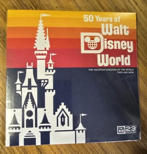 50 YEARS OF Walt Disney World 50th Anniversary D23 7" Vinyl Record New Sealed - Picture 1 of 2