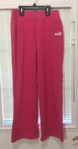 Puma Girls Youth Sweat Jogging Pants Pink Sz XL RN 60237 - Picture 1 of 8